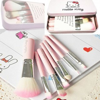 Bộ cọ trang điểm mini Hello Kitty 7 cây