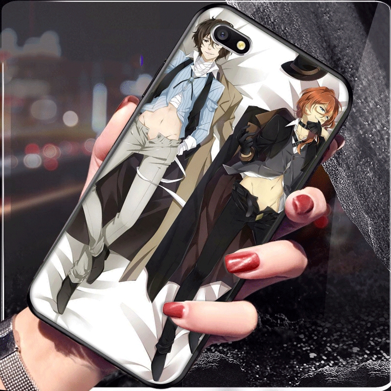 Ốp điện thoại mềm hình anime bungou stray dogs Nhật Bản cho OPPO A3S A5 A37 A39 A5S A7 A59 A77 F1S F3 F5 F7 F9 | BigBuy360 - bigbuy360.vn