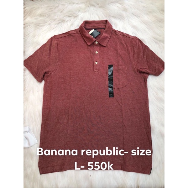 Áo polo nam Banana Republic-size L-550 còn 450