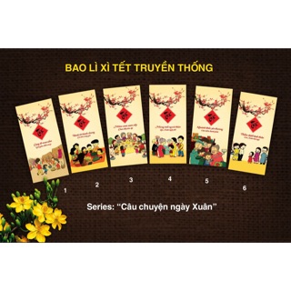 1 phong bao lì xì Truyền thống sang trọng