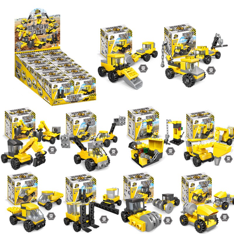 Đồ chơi lego lắp ráp các loại xe theo nhiều chủ đề cho bé