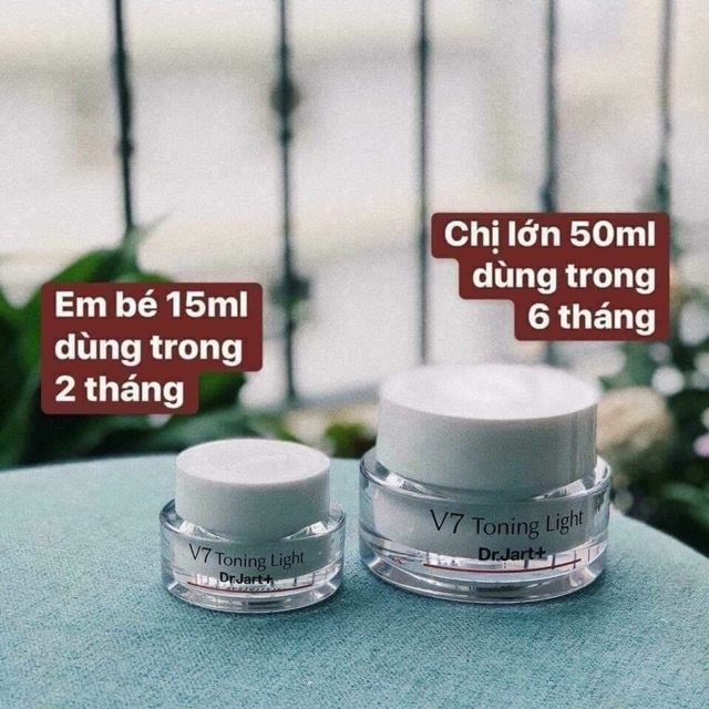 Kem Dưỡng Nâng Tông Dr.Jart+ V7 Toning Light