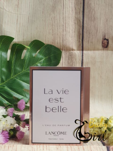 [SIÊU PHẨM] Nước hoa sample chính hãng nữ Lancome Lavie Est Belle 2ml | Thế Giới Skin Care