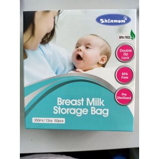 Túi trữ sữa Shinmom 50 miếng -250ml có vòi