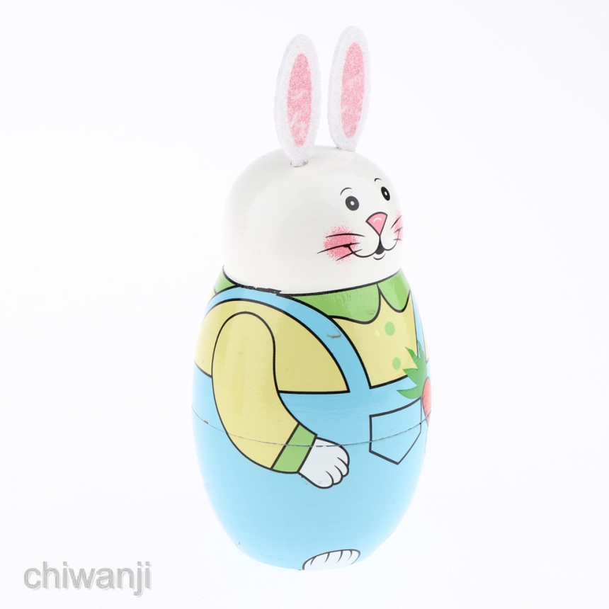 Bộ 5 Búp Bê Nga Bằng Gỗ Dễ Thương