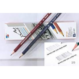 Bút chì gỗ Thiên Long GP-01 bút chì 2B danh cho học sinh ANKICO