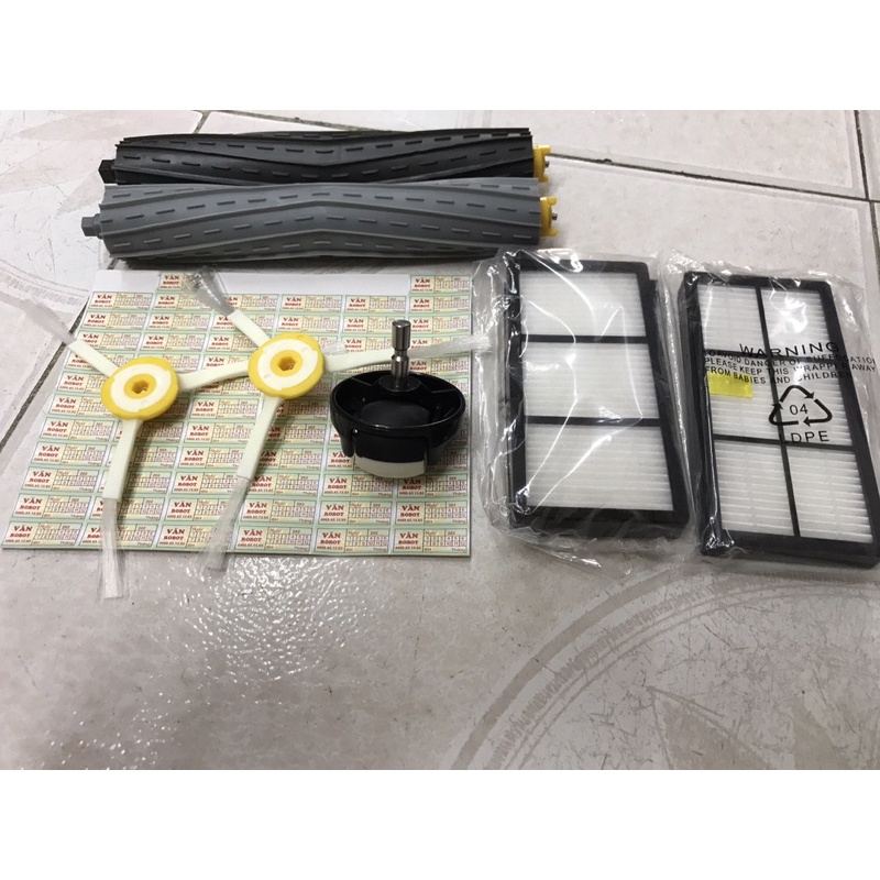 Combo 1bộ phụ kiện thay thế cho irobot roomba 805-981
