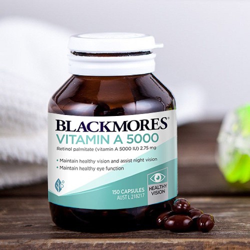 Bổ mắt Vitamin A Blackmores 5000IU 150 Viên Của Úc