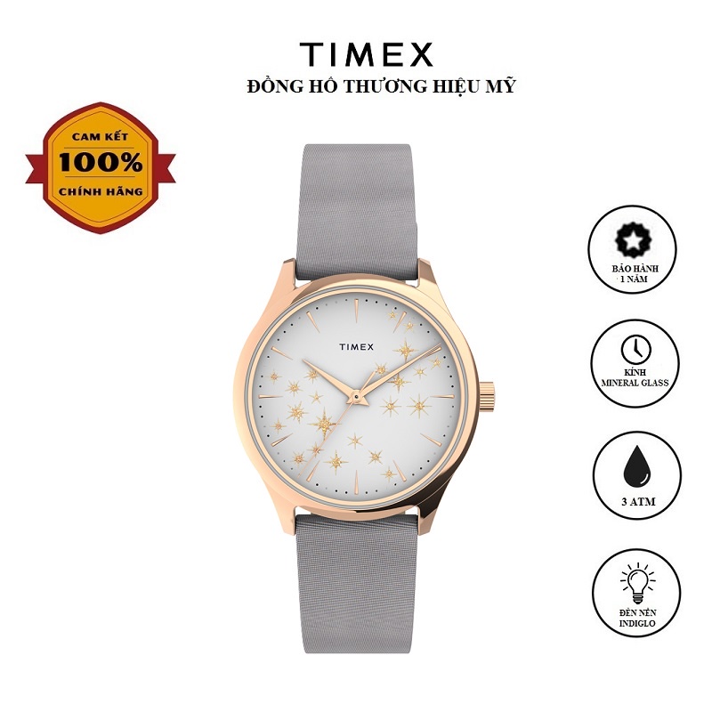 Đồng hồ nữ Timex Starstruck 32mm TW2U57200 - Chính Hãng