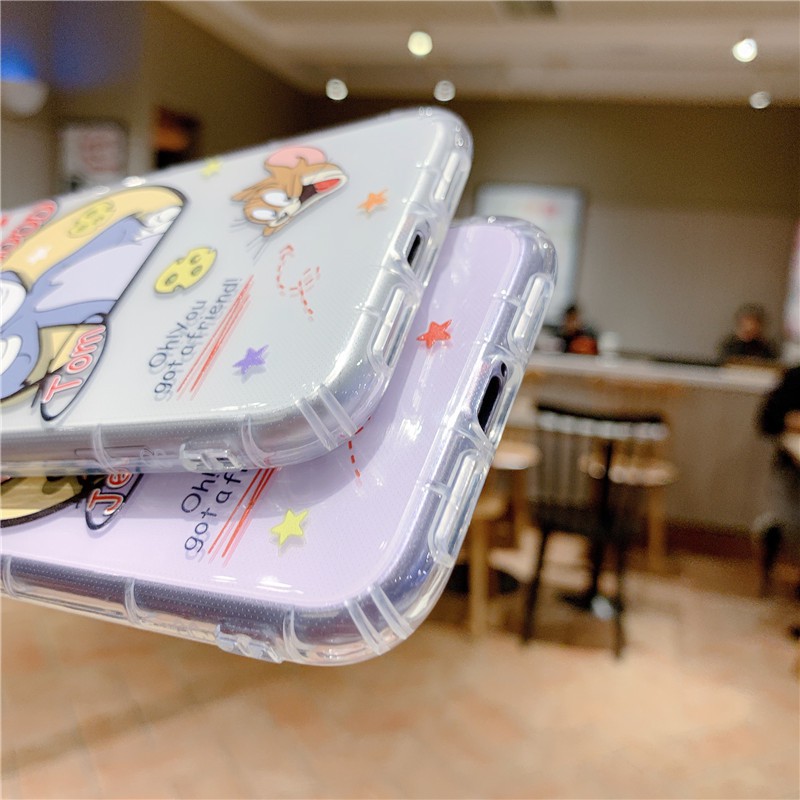 [ IPHONE ] Ốp Lưng Silicon Chống Sốc Tom x Jerry - I034 | BigBuy360 - bigbuy360.vn
