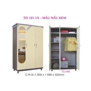 Tủ sắt quần áo lắp ráp Trung Hưng – TSLR27