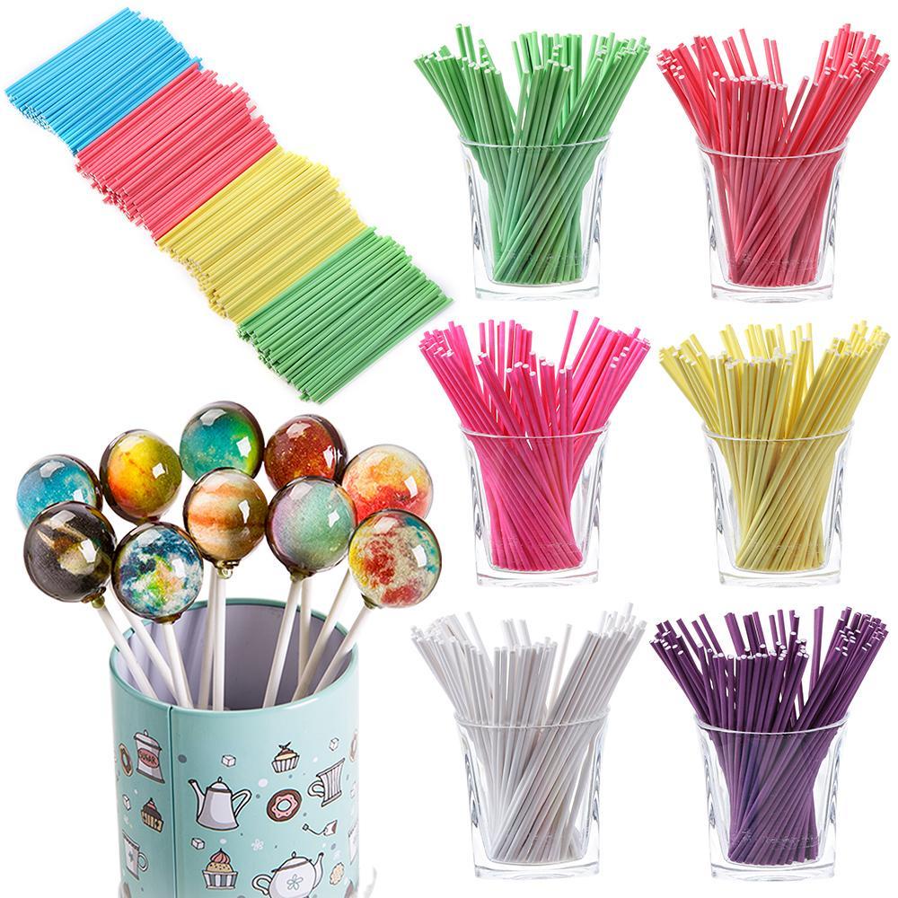 LAKAMIER Que Giấy Trơn Dùng Làm Bánh Kẹo Tiện Dụng