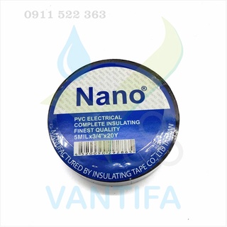 02 cuộn Băng Keo Điện / Băng Dính Điện Nano Bản 18mm cuộn 20Y Nhập Khẩu Đài Loan