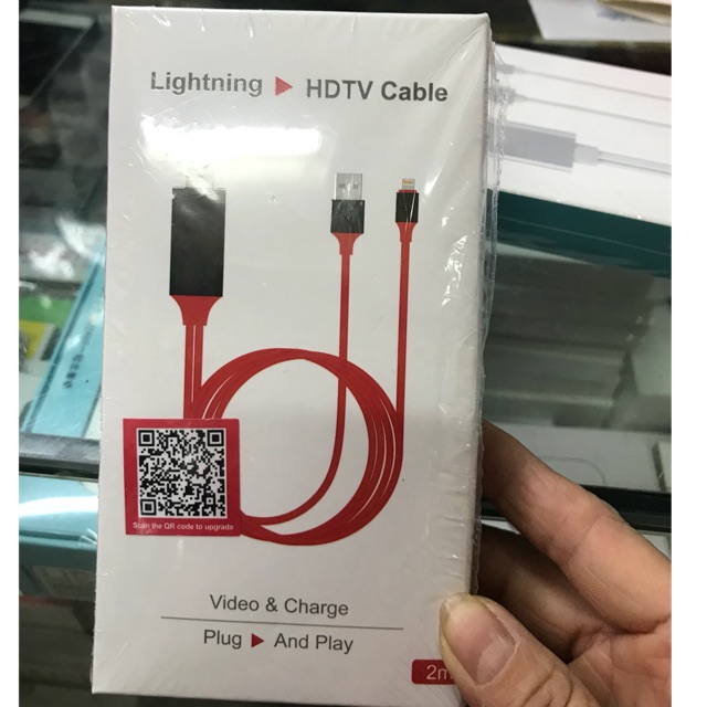 Cáp kết nối HDMI cho iphone, ipad ( lightning to HDTV Cable)