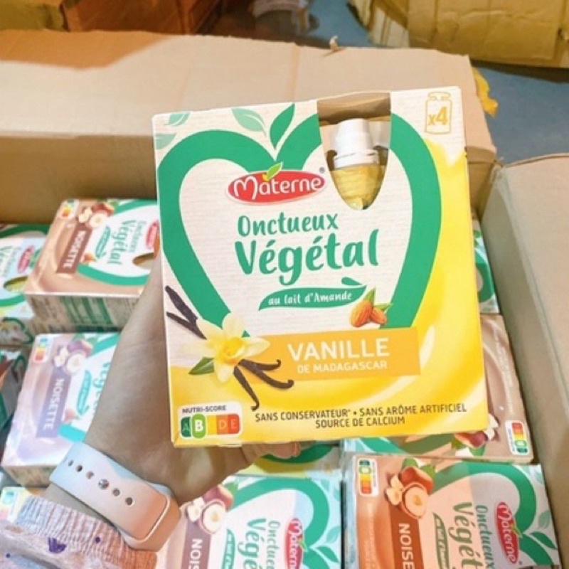 Váng Sữa Hạnh Nhân Materne Cho Bé Dị Ứng Đạm Bò Từ 10m.