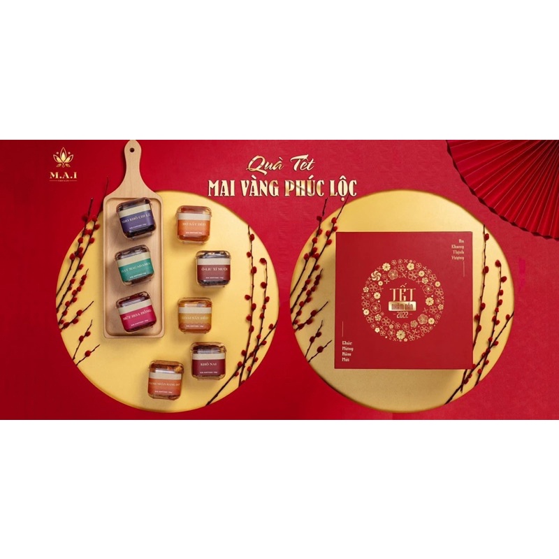 Hộp Quà Tết Hộp Mứt Tết 2022 - Mứt Nhà Mai | BigBuy360 - bigbuy360.vn