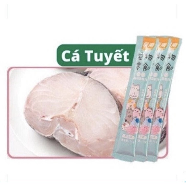 Combo 100 thanh súp thưởng cho mèo, soup thưởng dinh dưỡng cho mèo, sup thưởng shizuka thanh 15gr