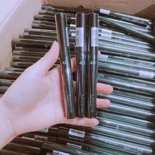 Maccara 4D MISSHA, dài mi, cong mi siêu nhanh kháng nước