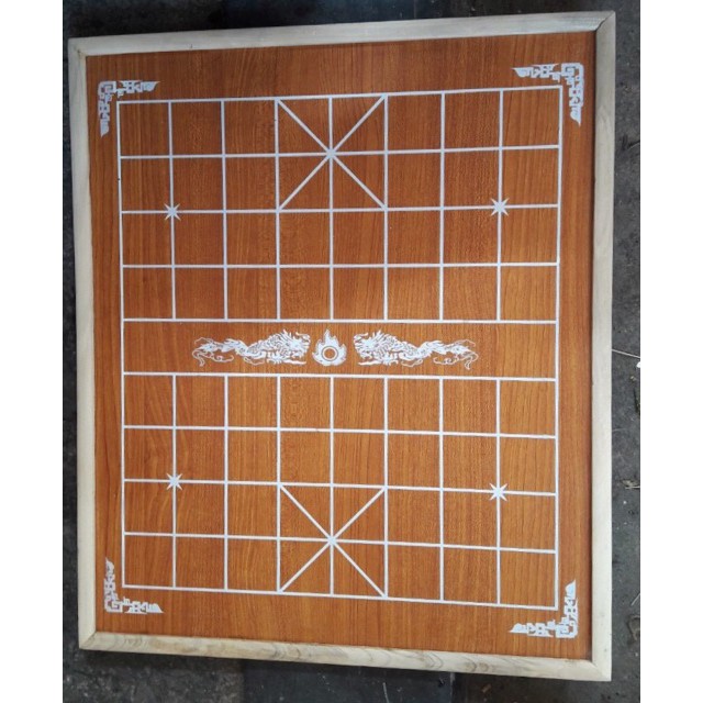 Bàn Cờ Tướng bằng gỗ thẳng- không gấp HBB