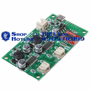 Mạch khuếch đại âm thanh bluetooth rời (có quản lý pin) 2x6w Sanwu