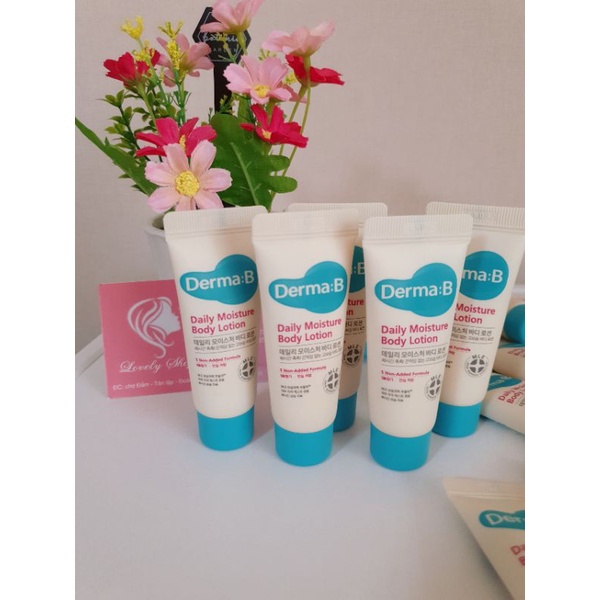 Dưỡng thể Derma-B Daily Moisture Body Lotion 20ml