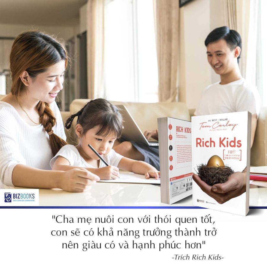 Sách - Rich Kid - Bí Quyết Để Nuôi Dạy Con Cái Trở Nên Thành Công Và Hạnh Phúc