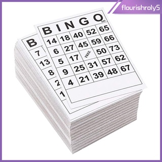 Set 60 Thẻ Hình Trò Chơi Bingo Thú Vị