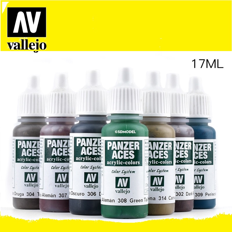 Sơn vallejo panzea aces 70301-70324