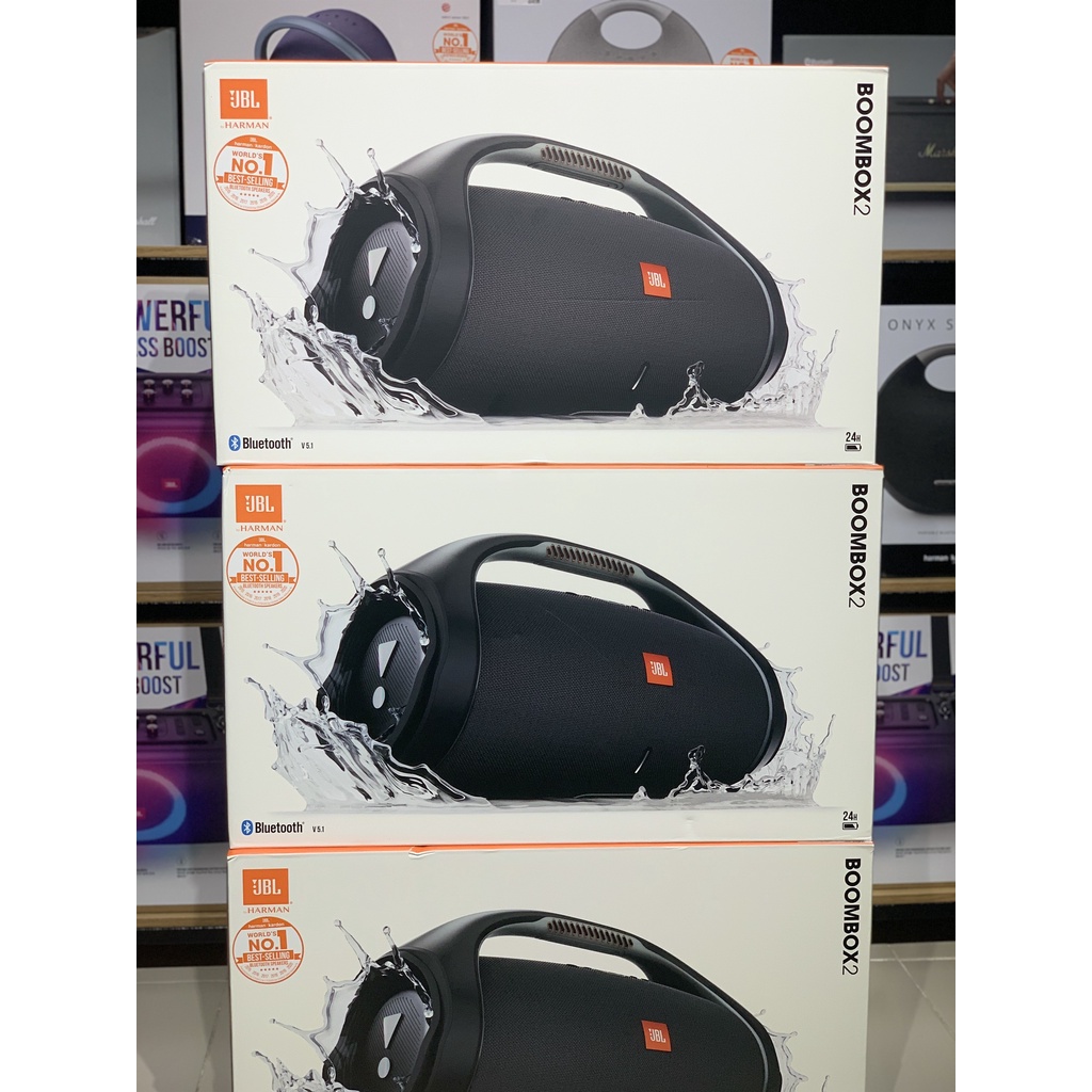 Loa Bluetooth JBL Boombox 2 - Hàng chính hãng - Bảo hành 12 tháng