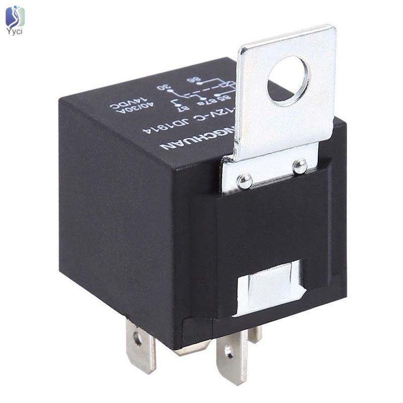 Rơ Le 5 Pin 40 Amp Dc 12v Cho Xe Hơi