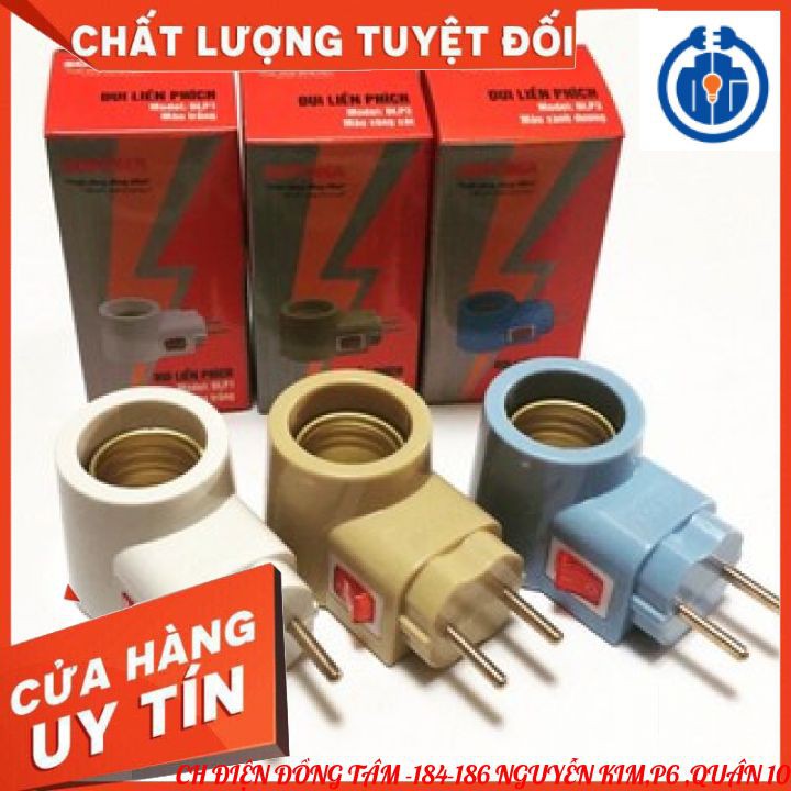 ⚡GIAO HỎA TỐC⚡ ĐUÔI ĐÈN CÓ CÔNG TẮC E27 SOPOKA,ĐUÔI ĐÈN BẬT TẮC TIỆN LỢI.
