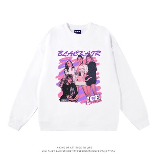 Áo sweater BLACKPINK basic năng động dễ phối đồ