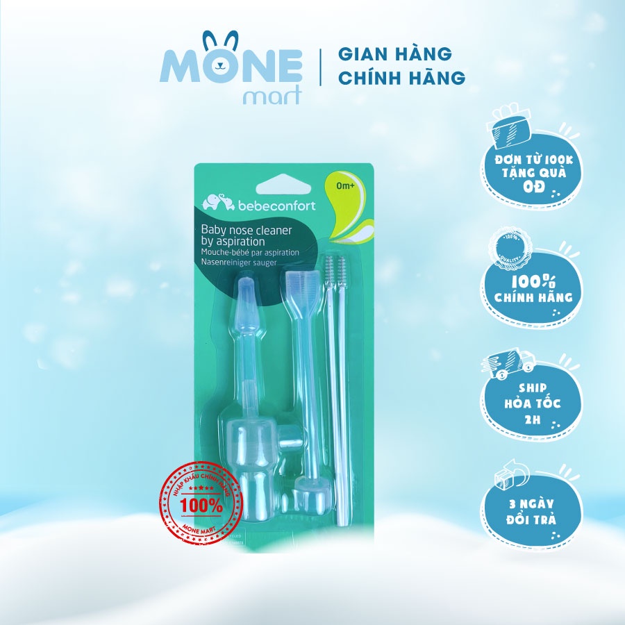Hút mũi cho bé Bebeconfo nhập khẩu thiết kế thông minh toàn tuyệt đối được các bà mẹ trên thế giới tin dùng