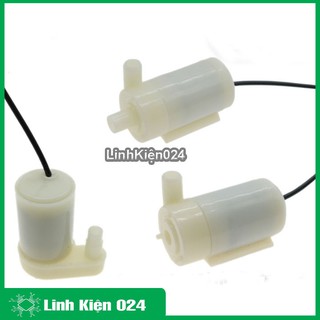 Máy Bơm Chìm Mini 3-6VDC 1.5m Ống Thẳng Đứng ( Trắng )