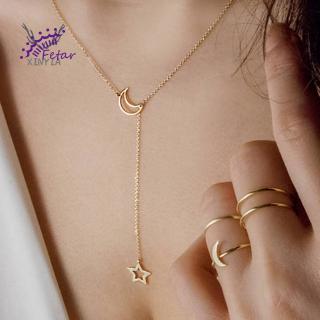 Dây Chuyền Mặt Trăng Lưỡi Liềm Mới Đơn Giản Thanh Lịch