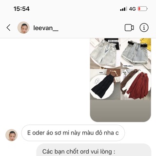Sơ mi đỏ voan