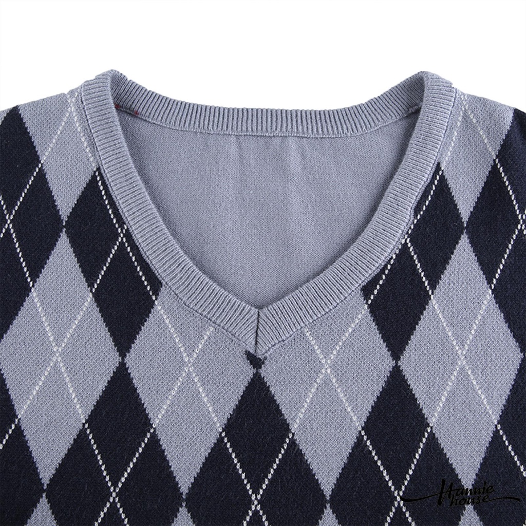 Áo len dài tay cổ chữ V hợp thời trang cho nữ