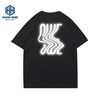 Áo Thun Phản Quang wase Cotton 75%, Form rộng Unisex, nam nữ Đẹp Ken T-Shirt.