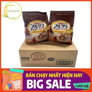 NGŨ CỐC CALBEE NÂU CACAO NHẬT BẢN