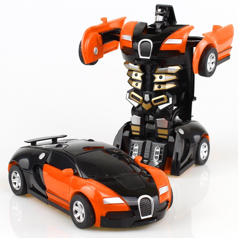 Ô Tô mini Biến Hình Thành Robot Optimus