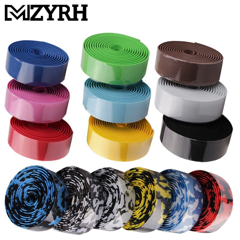 Dây Quấn Cổ Xe Đạp Bằng Xốp Họa Tiết Rằn Ri Thoáng Khí Chống Trượt Thấm Hút Tốt Tiện Dụng