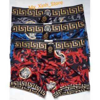 [Combo 10] Quần lót đùi boxer, quần sịp đùi 100% cotton co giản 4 chiều thoát hơi tốt bền đẹp giá rẻ cho nam