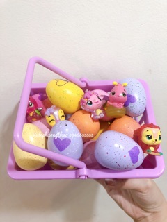 Giỏ trứng 15 Hatchimals + 5 thú Hatchimals