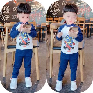 Bộ Dài Tay Bé Trai chất Bozip