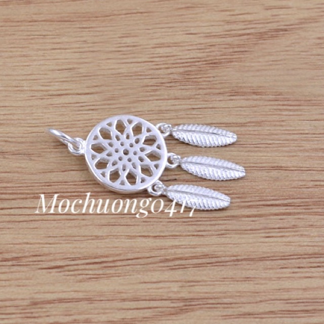 GIÁ BUÔN  Charm bạc dreamcatcher cực xinh - Hàng bạc loại 1 siêu đẹp PH012