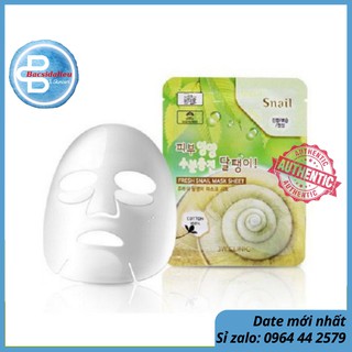 Mặt Nạ Dưỡng Da Ốc Sên Hàn Quốc 3W Clinic Snail 23ml