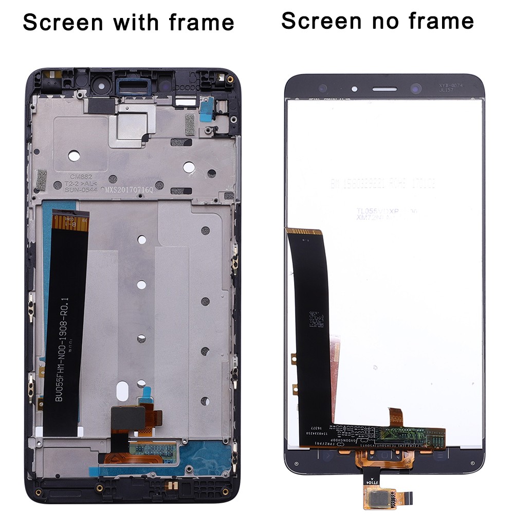 Màn Hình Cảm Ứng Lcd Thay Thế Kèm Khung Cho Xiaomi Redmi Note 4 Note 4x Mtk Helio X20