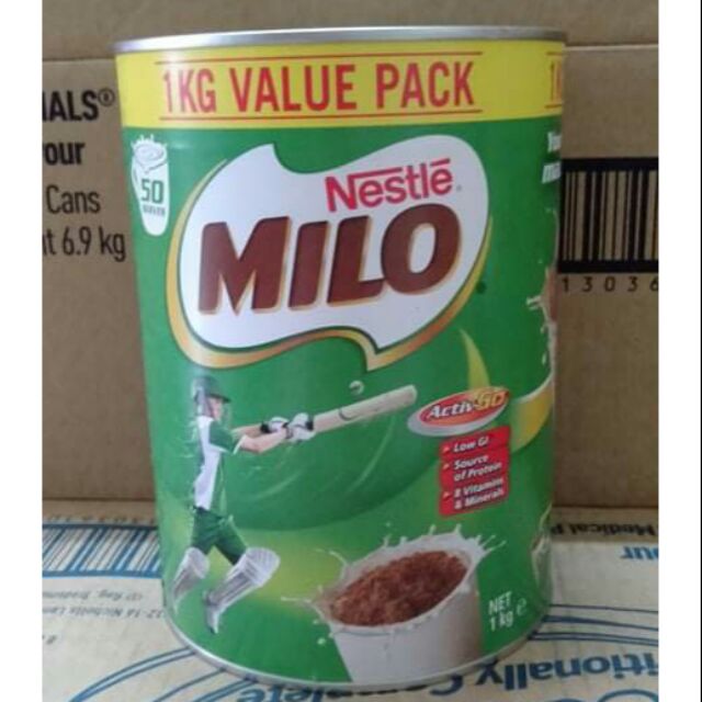 Milo Úc hộp 1kg (date t11/2021)