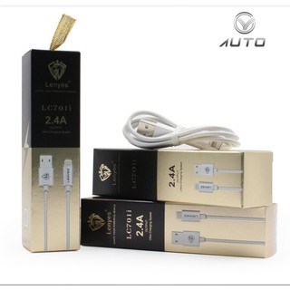 Cáp sạc nhanh LENYES dài 1M cho iphone, ipad