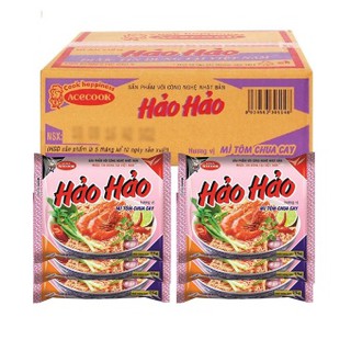 Thùng 30 Gói Mì Hảo Hảo Chua Cay
